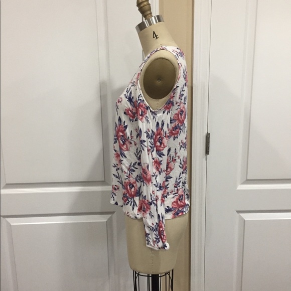 Charlotte Russe Off Shoulder Shirt - Picture 2 of 7